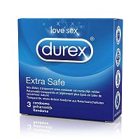 Дюрекс-3 Extra Safe утолщенные презервативы