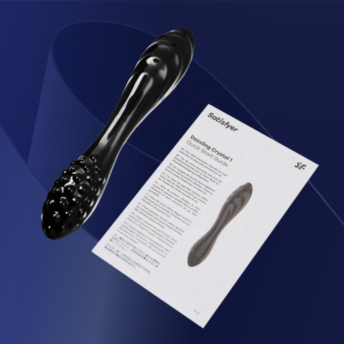 Двухсторонний стеклянный стимулятор Satisfyer Dazzling Crystal 1 45924 фото 10 Двухсторонний стеклянный стимулятор Satisfyer Dazzling Crystal 1 45924 фото 10