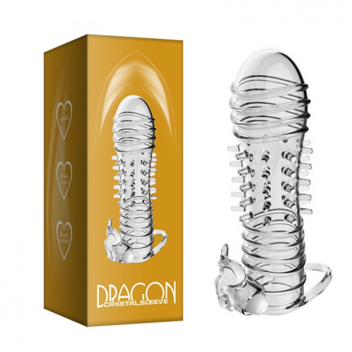 Вибронасадка "Dragon", Прозрачный
