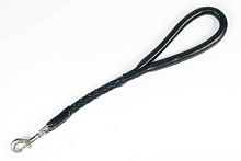 Поводок-водилка кожаный "Плетеный" 