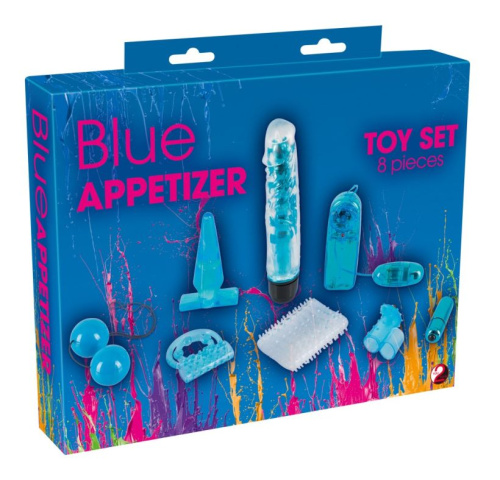 Набор стимуляторов голубой 8 штук You2Toys Blue Appetizer 592242