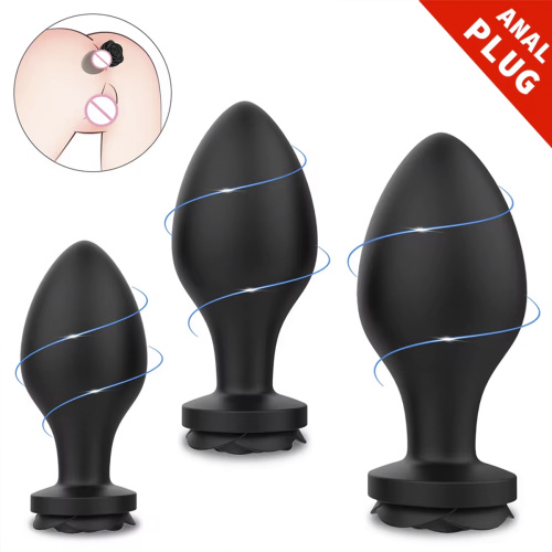 Набор силиконовых анальных пробок ROSA SHD-S375 фото 6