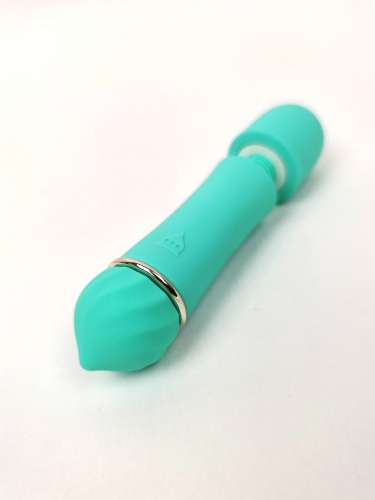 МИНИ ВИБРОМАССАЖЕР QIQI бирюзовый фото 2