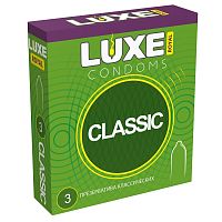 Презервативы LUXE ROYAL Classic 3шт