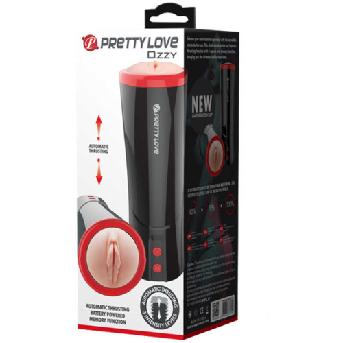 Мастурбатор с имитацией фрикций Pretty Love Ozzy Vagina фото 2
