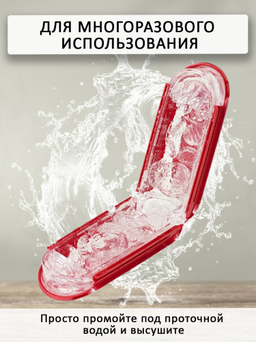 TENGA Мастурбатор с подогревом Flip Zero Red Warming фото 5