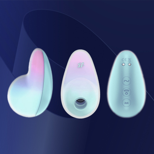 Вакуумно-волновой клиторальный вибростимулятор Pixie Dust (mint/pink) 49724 фото 11