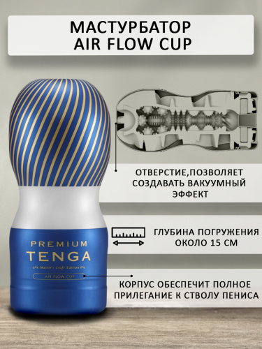 TENGA PREMIUM Air Flow CUP 	TOC-205PT фото 3