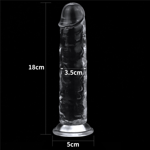 Фаллоимитатор Flawless Clear Dildo 7.0'' 310015 LV  фото 6