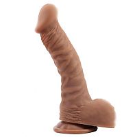 Фаллоимитатор на присоске с мошонкой Naked Legend Politician 7.7101767324