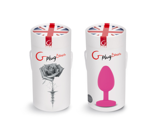 Нежная анальная пробка с вибрацией "Gplug Bioskin" фото 6