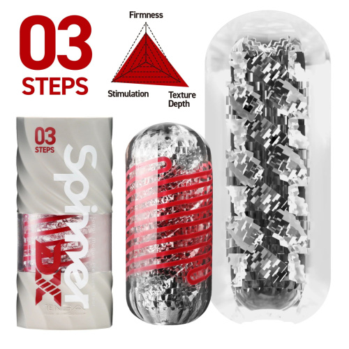 Мастурбатор Tenga Spinner DX 03 STEPS фото 2
