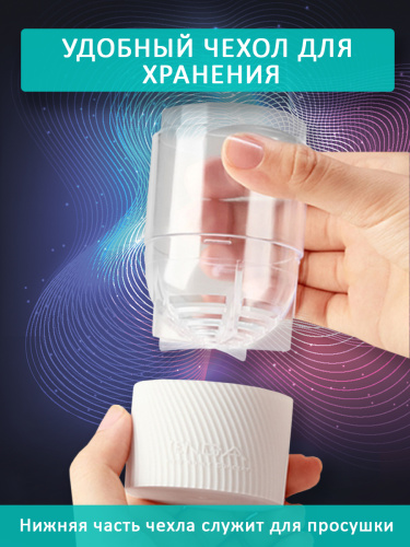 Tenga SPINNER Мастурбатор Pixel (SPN-004), бесцветный/голубой фото 6