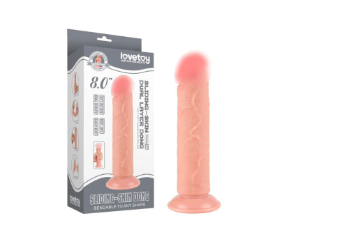 Фалоимитатор реалистик Skinlike Soft Cock 8 317206 LV