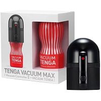 Набор «Tenga Vacuum Max»: мастурбатор и устройство для создания вакуума