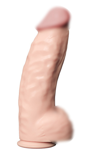 Фаллоимитатор неоскин на присоске в коробке REAL BOMB 560403 RU