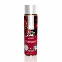 Вкусовой лубрикант Вишня JO Flavored Cherry Burst , 4 oz - 120 мл.