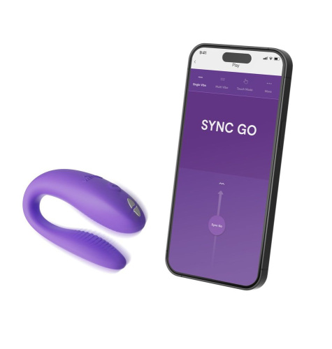 Вибратор для пар We-Vibe Sync Go светло-фиолетовый SNSY5SG4 фото 3