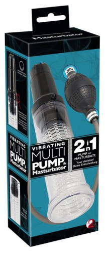 5896750000 / Вибропомпа-мастурбатор Vibrating Multi Pump & Masturbator