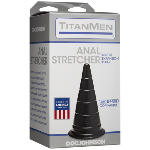 Анальная пробка серии TitanMen - Anal Stretcher 6 Plug 3202-05 BX DJ