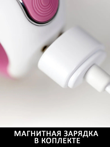 Satisfyer Вибратор силиконовый Petting Hippo с загнутым кончиком 22.9 см, розовый фото 10