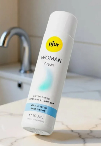 Лубрикант на водной основе "Pjur Woman Aqua", 100ml  фото 8