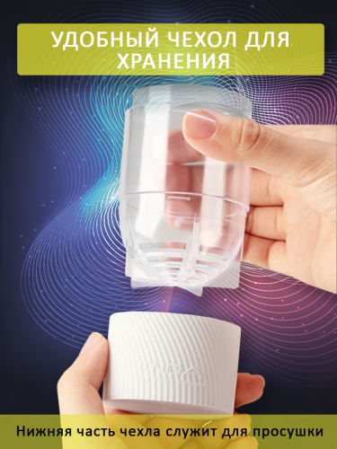 Tenga Мастурбатор Spinner Shell 03, зеленый/прозрачный фото 6