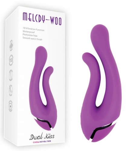 Вибромассажер "Dual Kiss" фото 2
