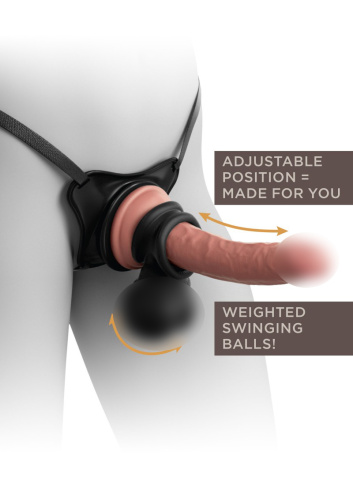 Pipedream - King Cock Elite 8 ″ Deluxe Body Dock Harness Set фото 11