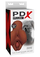 Мастурбатор вагина и анус PDX Plus Pick Your Brown 608-29 RD