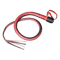 Кнут короткий "Ответный выпад", черно-красный, длина 1100мм 