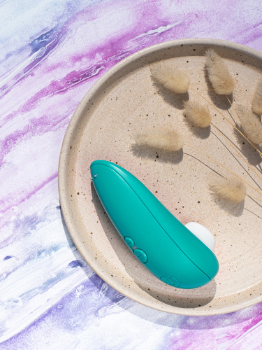 Бесконтактный стимулятор клитора "Womanizer Starlet 3" бирюзовый фото 6