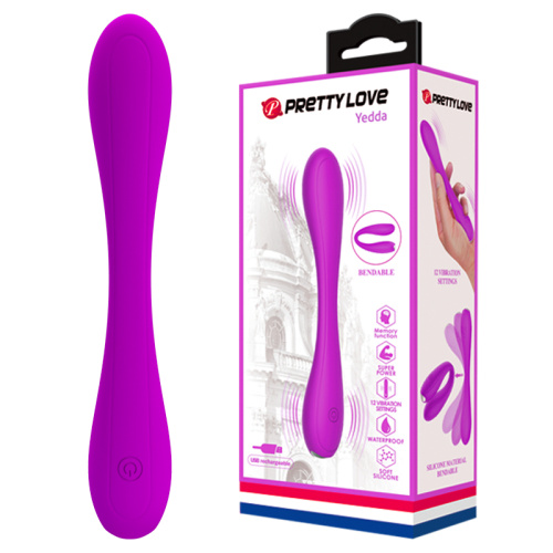 Тонкий гнущийся универсальный вибромассажер Yedda