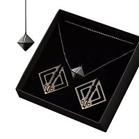 Дизайнерские зажимы на соски с подвеской LOCKINK  012-B-ZH