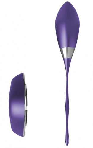 Виброяйцо R6-5 OVO на дистанционном управлении фиолетовое