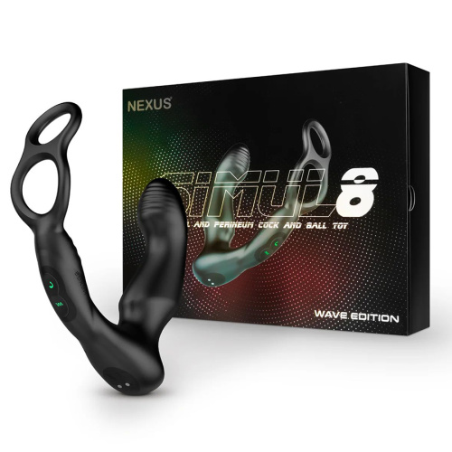 Массажер простаты Nexus Simul8 Wave Edition двухмоторный