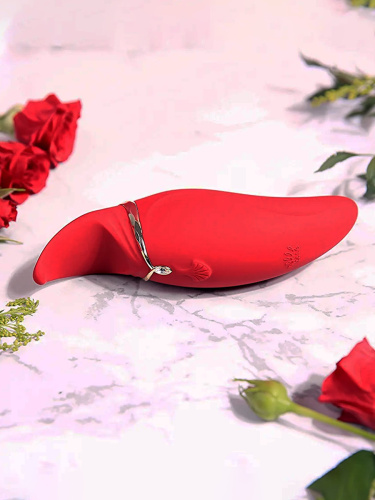 Вибратор Zalo Hero Wine Red фото 9