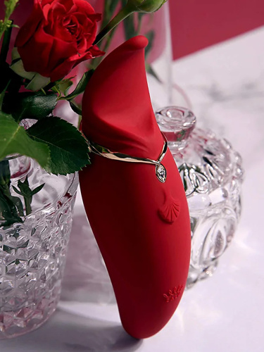 Вибратор Zalo Hero Wine Red фото 8