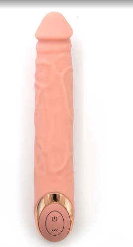 Вибратор Soft Dildo WINYI TERRY телесный фото 6