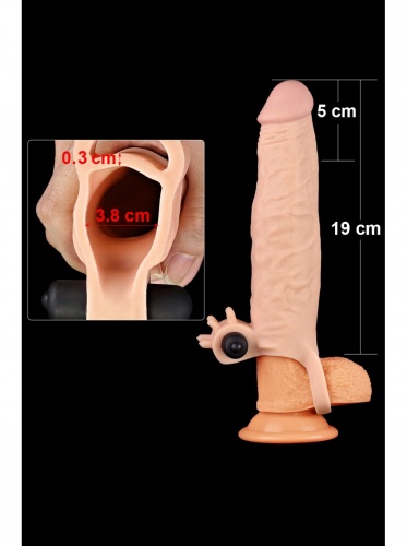 Насадка-реалистик с вибропулей 1064 LV B фото 3