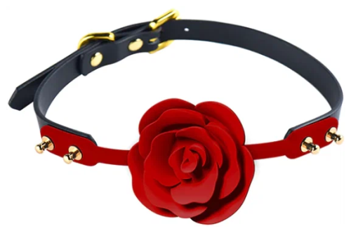 Кляп Дизайнерская коллекция Rose ball gag Zalo