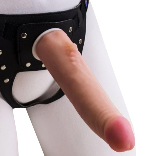 Фаллоимитатор-неоскин с поясом "Harness" (strap-on) 732103 RU фото 6