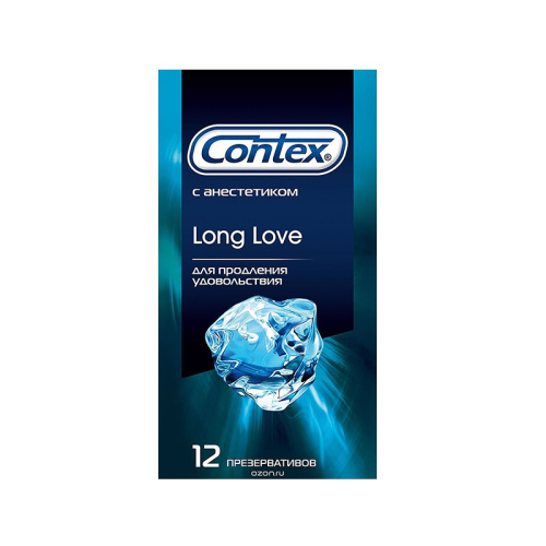 Контекс-12 Long Love с анестетиком для продления удовольствия презервативы фото 3