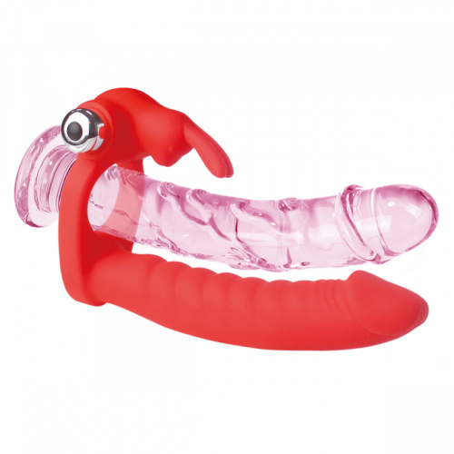 Вибронасадка Vander "Double Penetration Real фото 3