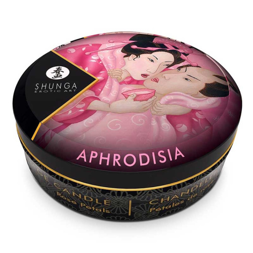 Массажная арома свеча "Aphrodisia. Лепесток розы" 30мл