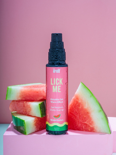 Съедобный гель LICK ME,со свежестью арбуза,50 мл