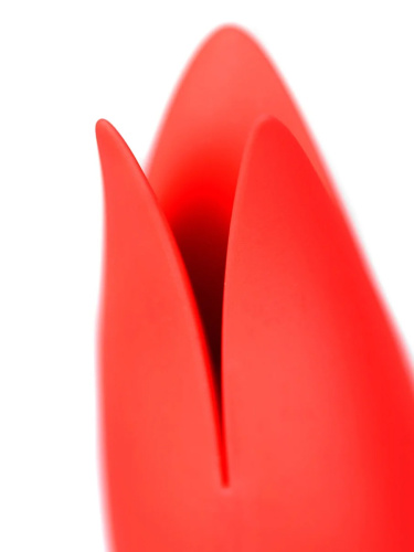 Satisfyer Вибратор Power Flower с лепестками 18.8 см, красный фото 6