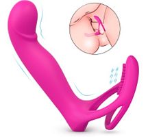 Эрекционное кольцо с фаллосом S-HANDE SHD-S266-2