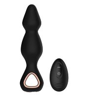 Анальный вибромассажер с вращающийся головкой Джефф