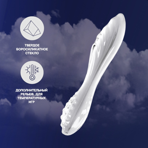 Двухсторонний стеклянный стимулятор Satisfyer Dazzling Crystal 1 45658 фото 11 Двухсторонний стеклянный стимулятор Satisfyer Dazzling Crystal 1 45658 фото 11